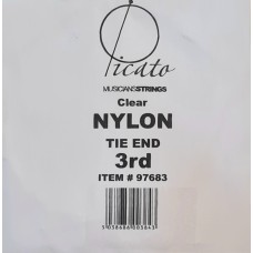 PICATO 97683 (G) Clear Nylon Tie End